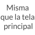 Misma que principal